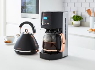 Morphy richards black and rose gold online