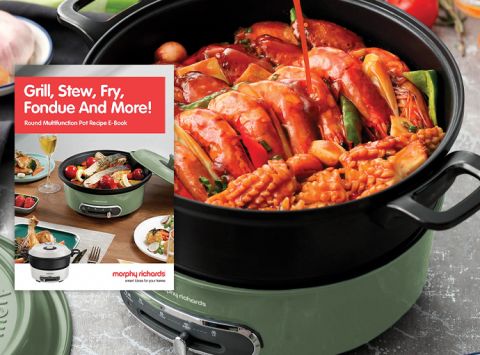 Morphy richards clearance round multifunction pot