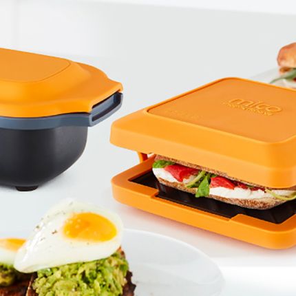Mico Cookware accessory with a toastie inside