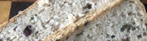 Mixed Olive and Rosemary Bread