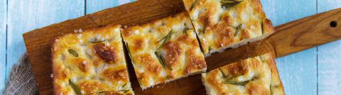 Sea Salt & Mixed Herb Focaccia